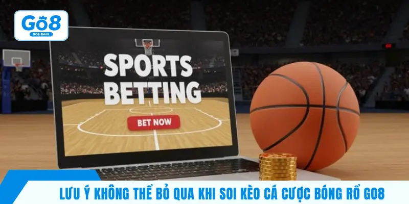 Lưu ý không thể bỏ qua khi soi kèo cá cược bóng rổ GO8